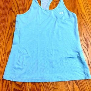 Women’s Turquoise Under Armour tank